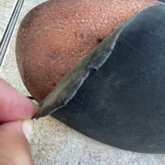 Tory Burch black leather padlock riding tall boots - Picture 9 of 12